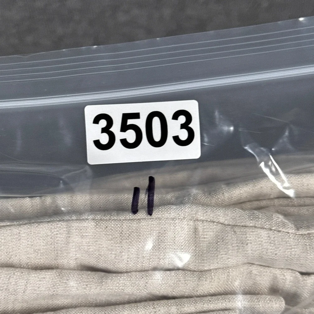 Men's Casual Drawstring Chinos in Light Beige